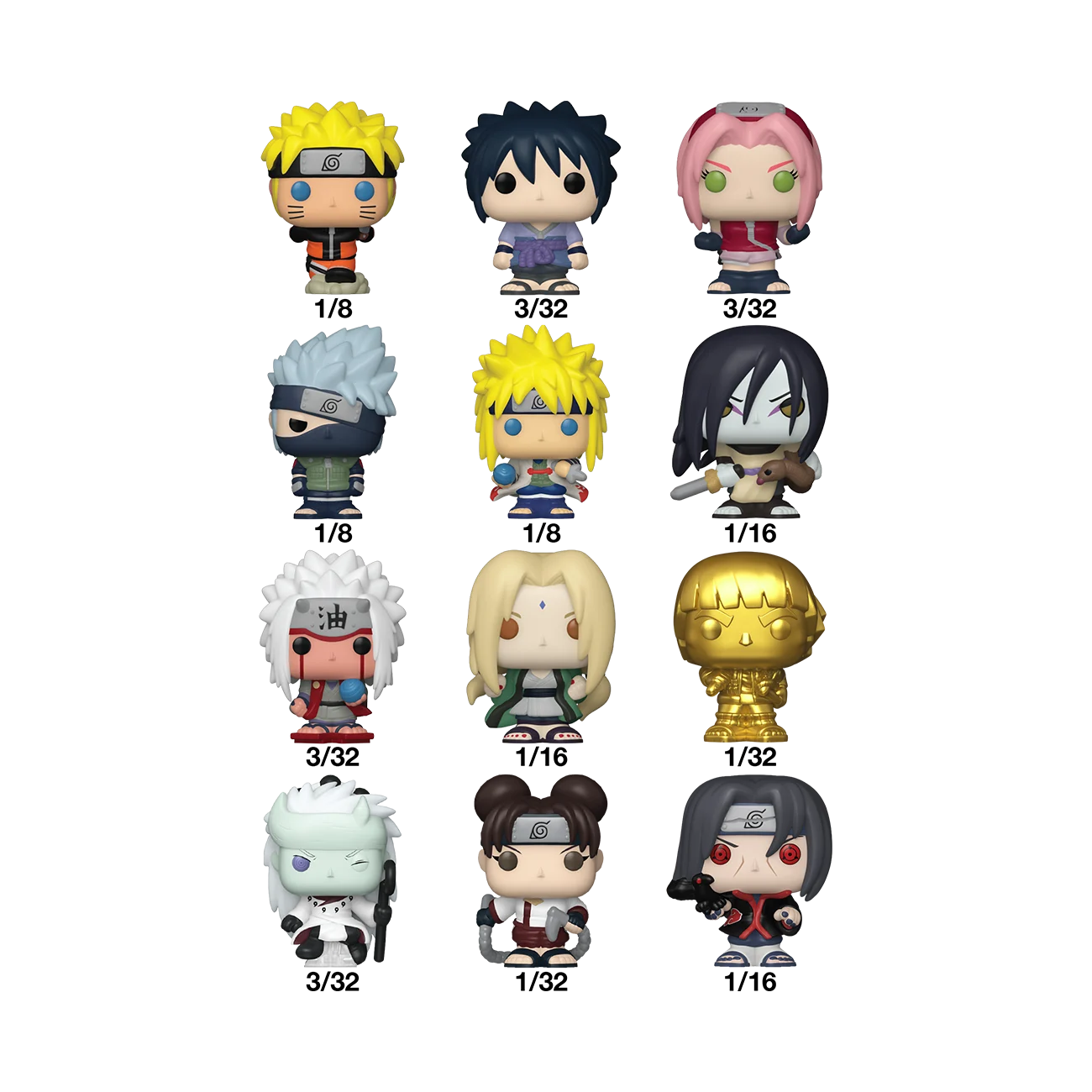NARUTO POP FUNKO BITTY VINYL FIGURE drops